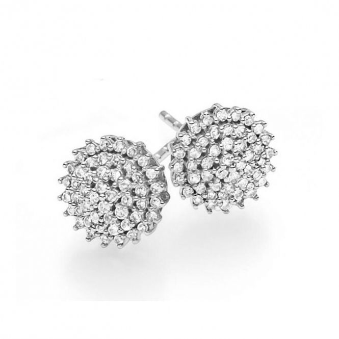 Hovedbilde Ørepynt i 585 gull og 100 diamanter- 0,25ct W/SI