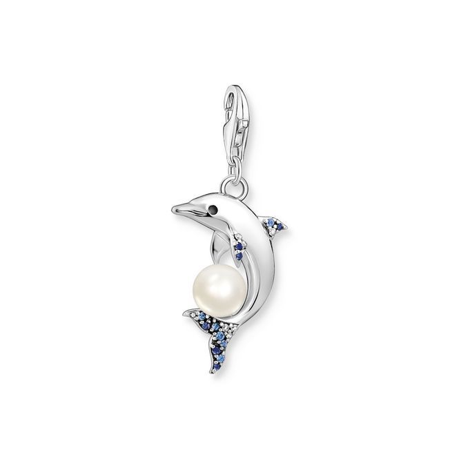 Hovedbilde THOMAS SABO charm, delfin med ferskvannsperle, ...