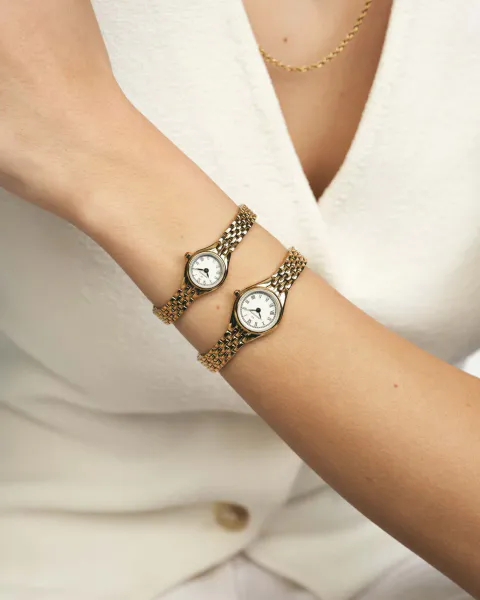 Hovedbilde Mockberg- Heritage Gullfarget / Hvit 19mm