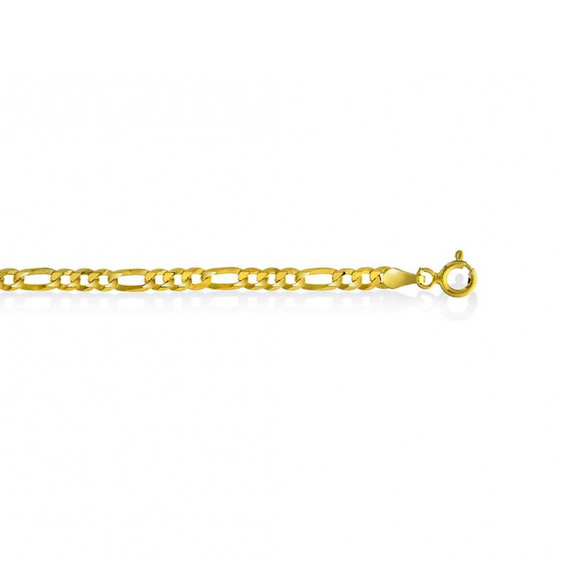 Figaro forgylt kjede i sølv, lengde 45cm, bredde 3,4 mm