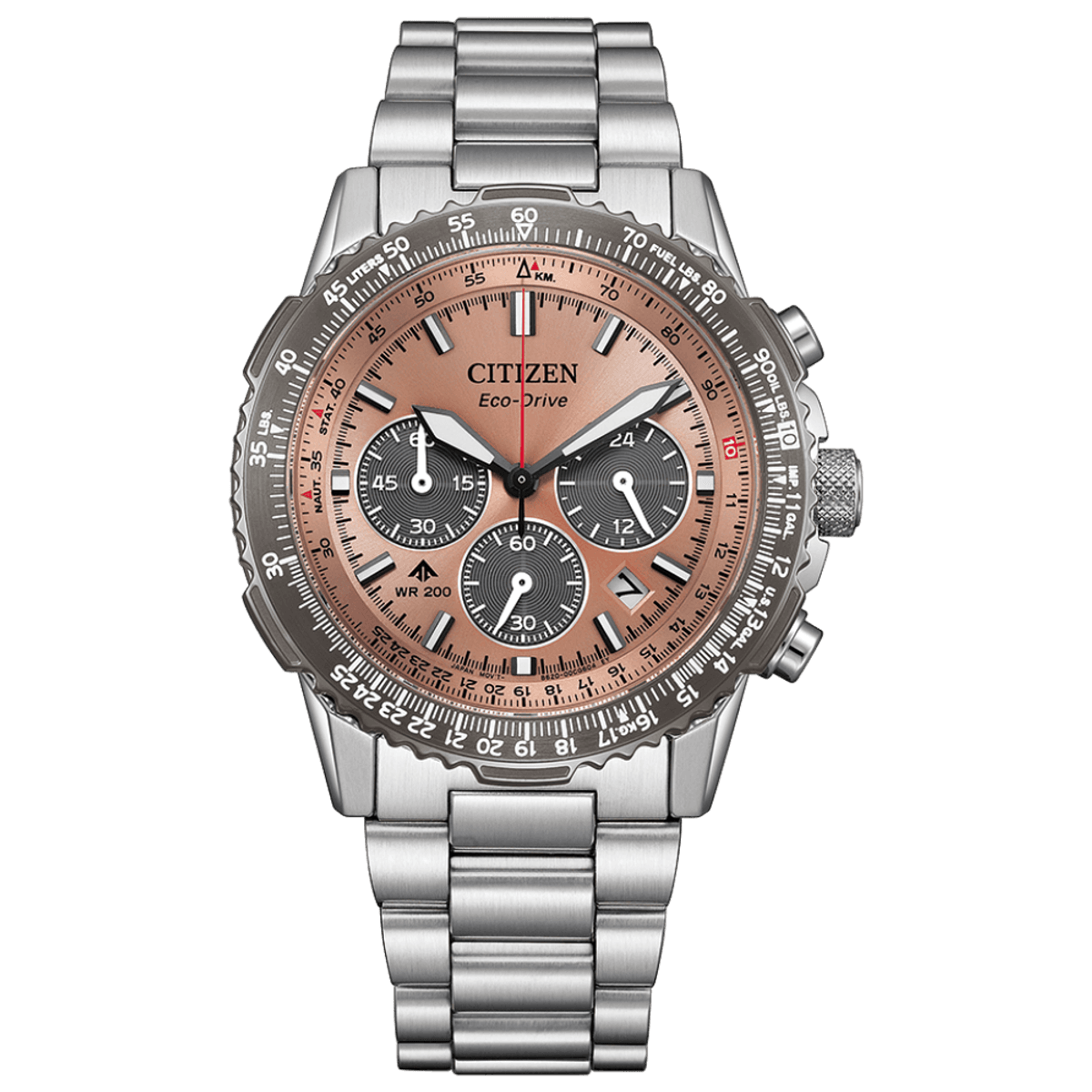 Citizen -Sky Navihawk-  Promaster Eco-Drive Stål Ø40mm