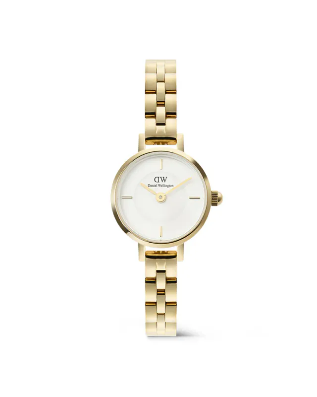 DW Petite Mini 19 Arch 3-Link Gullfarget / Hvit 19mm