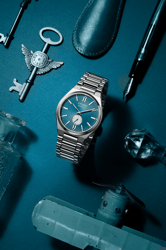 Citizen Tsuyosa Automatikk Stål / Blå 40mm