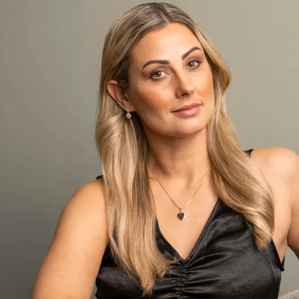 Hovedbilde Øredobber i 925 forgylt sølv med zirkonia