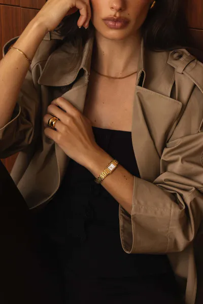 Hovedbilde Timeless Petite Gullfarget / Hvit 15,5x23,5