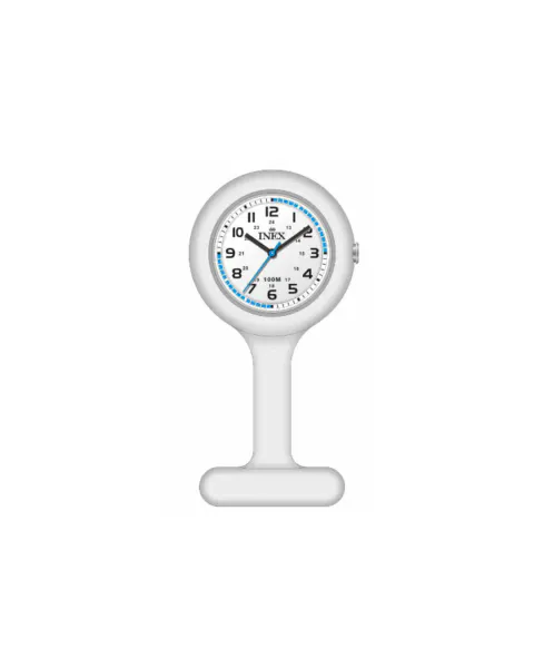 Hovedbilde Inex Søsterur Hvit Silikon / Hvit 36mm