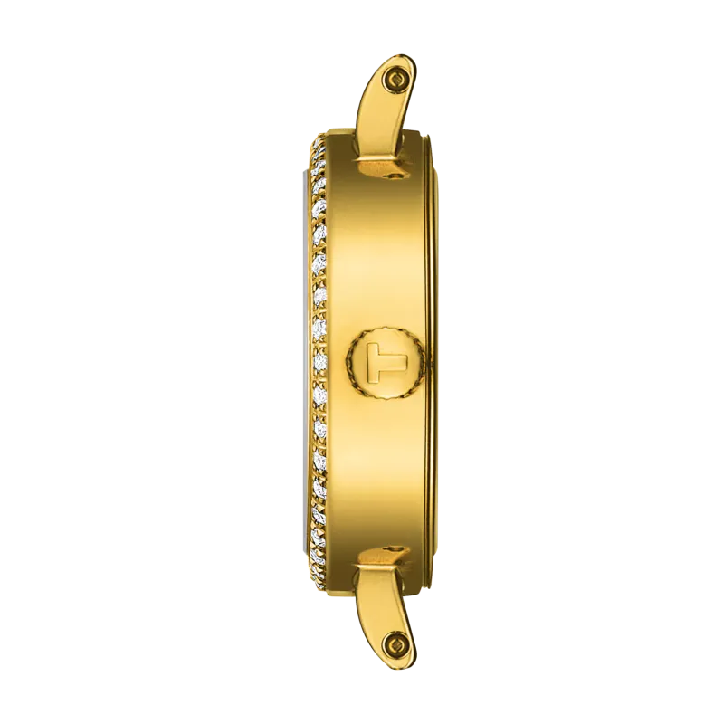 Tissot Lovely Round 20mm – med diamanter