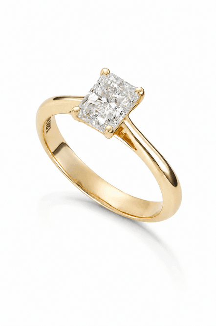 Hovedbilde Ring Ragnhild 0,70ct med LAB grown diamant