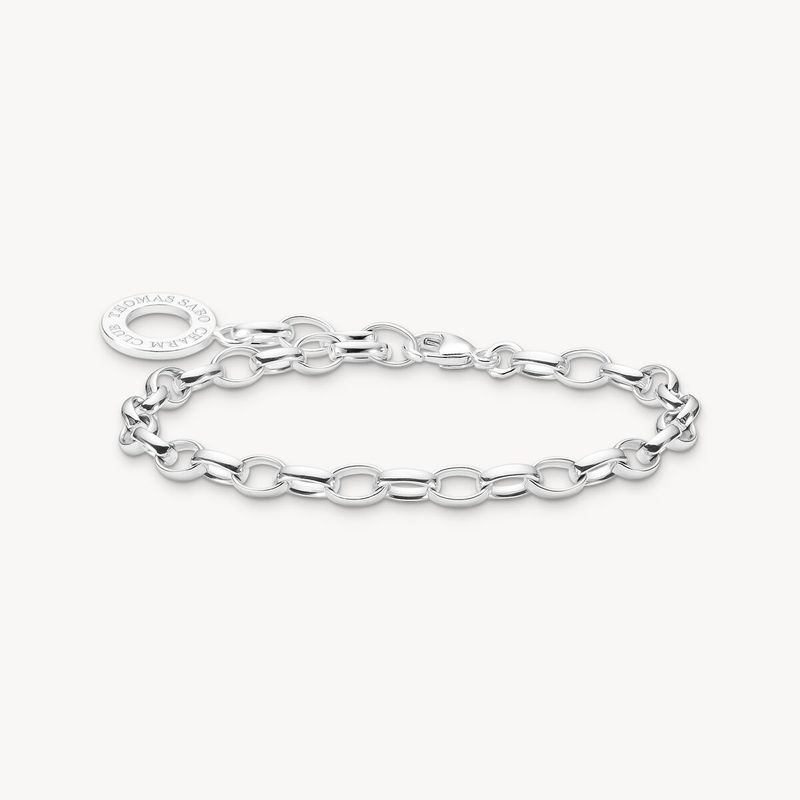 THOMAS SABO 17cm, charms- armbånd i sølv