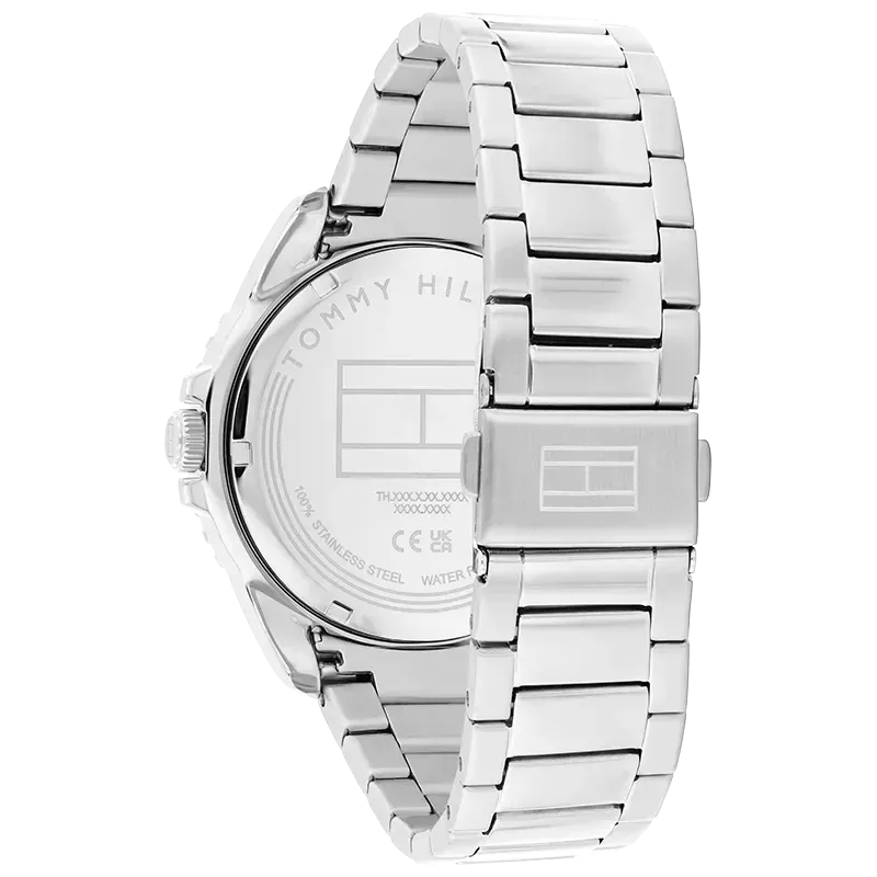 Tommy Hilfiger Ø42mm 10ATM stål/blå