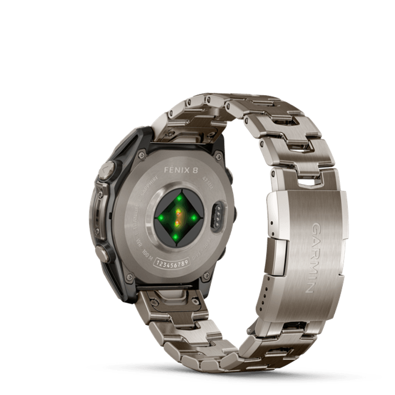 Garmin fēnix® 8, AMOLED Ø47 mm + ekstra rem