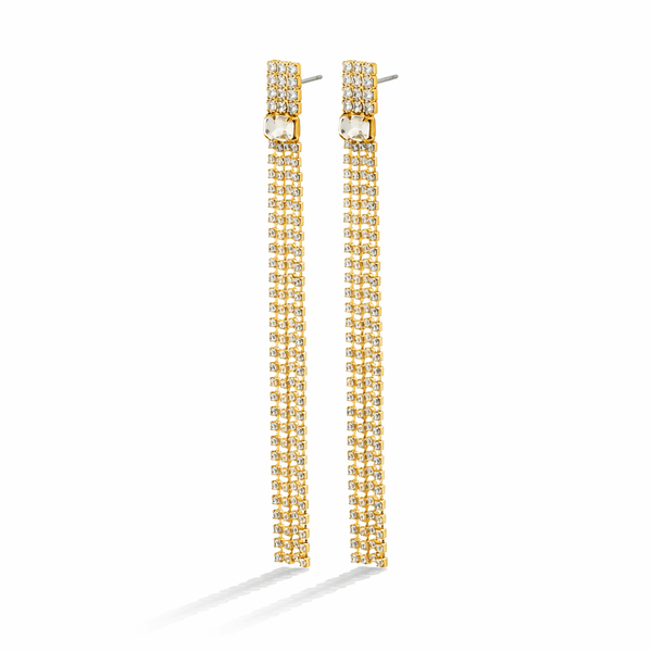 Hovedbilde PILGRIM AVERIE øredobber gullbelagt med ...