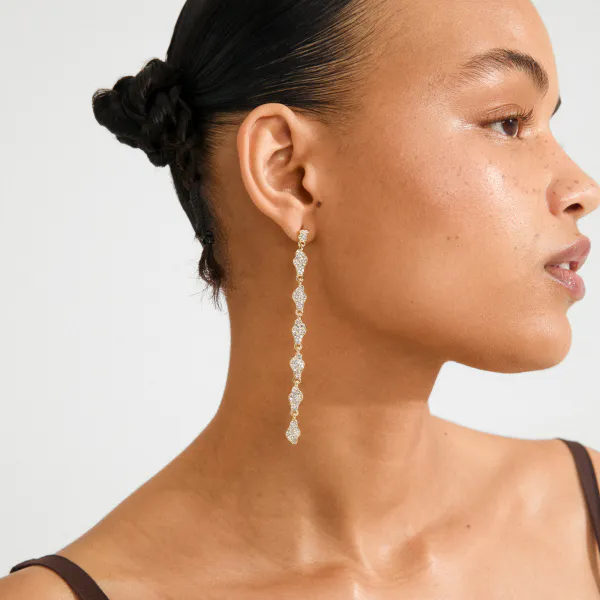 Hovedbilde BASIL earrings gold-plated