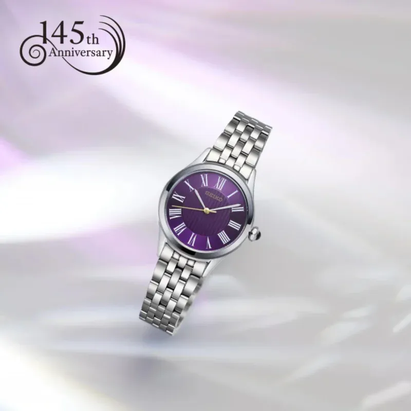 Seiko Dame Ø30mm- Lilla, 50m' Limited edition