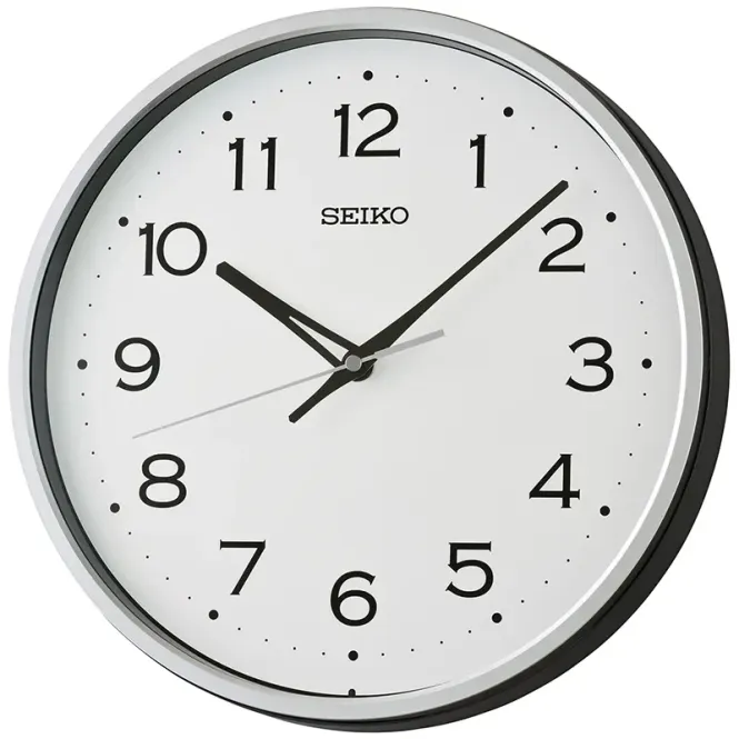 Hovedbilde Seiko veggur 30,2x4,4 QHA020S, inkl.batteri