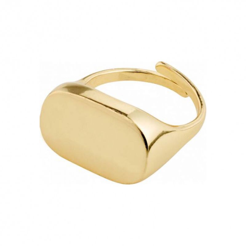PILGRIM RESTORATION ring gullbelagt,  justerbar