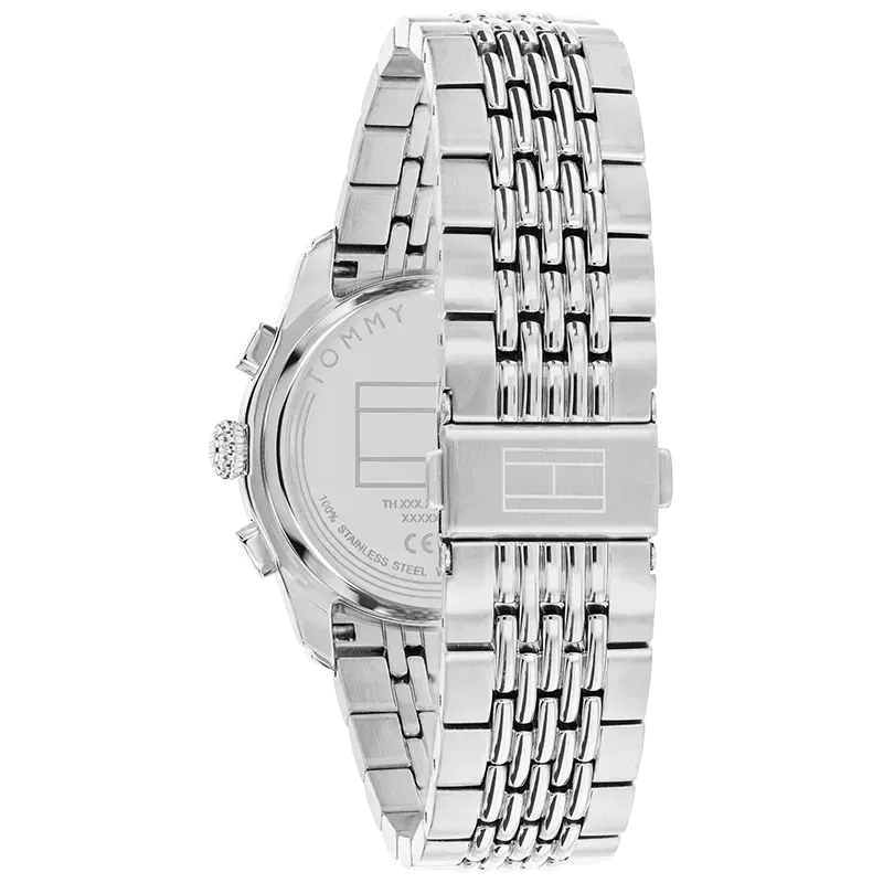 Tommy Hilfiger Ø38mm 5ATM Sølv/Blå