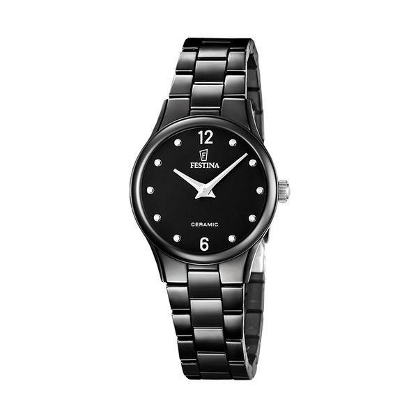 Hovedbilde Festina, ceramic, sort - 3 ATM, Ø30,5mm