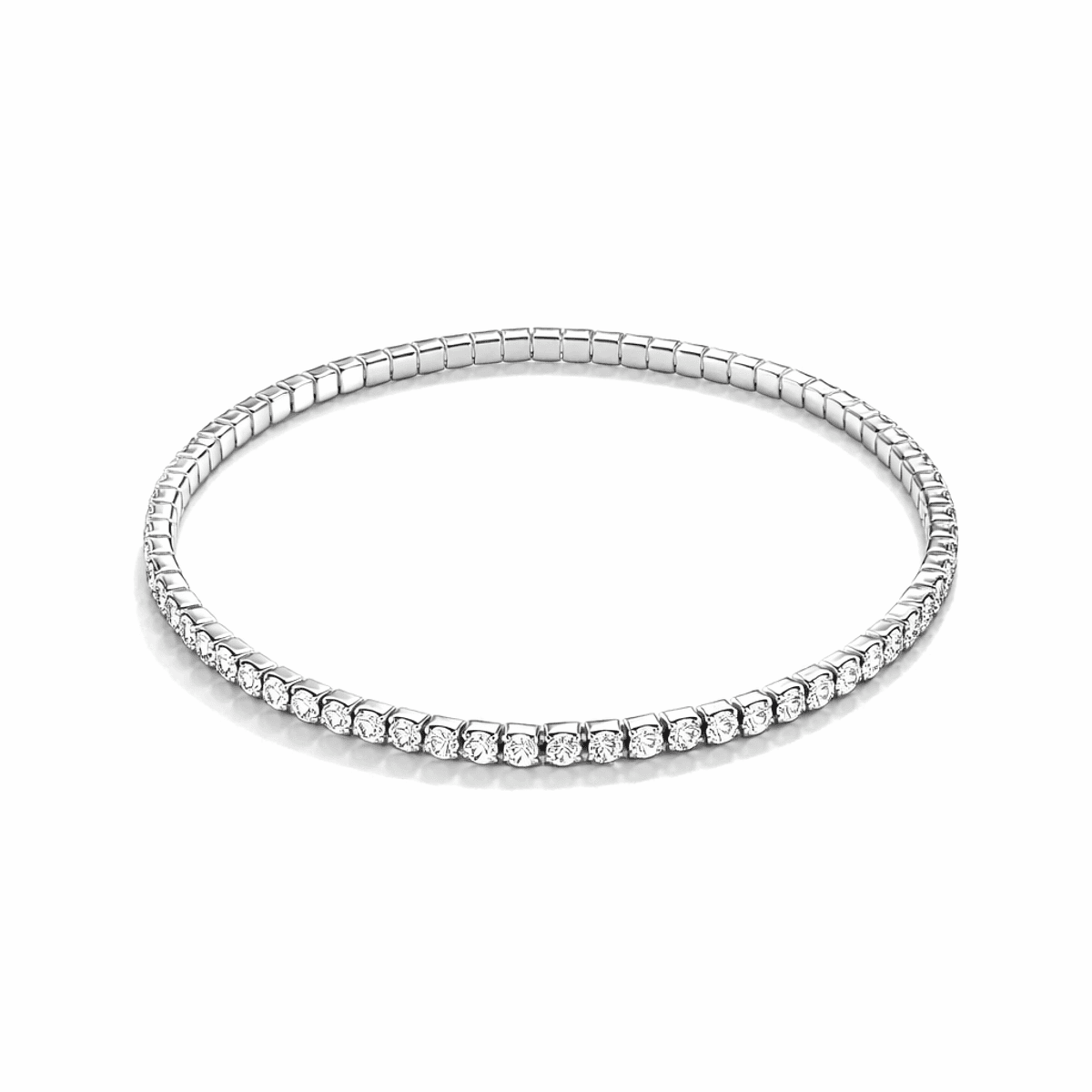 PILGRIM ARASH armbånd gullbelagt- med krystaller L:17cm