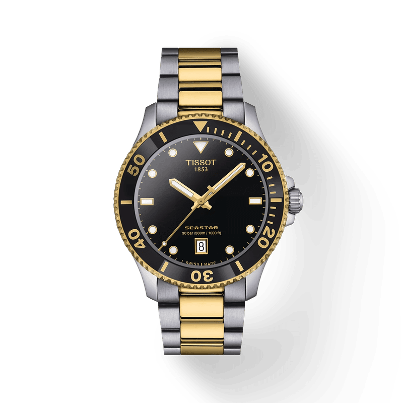Tissot Seastar 1000 Quartz Ø40mm 300m sort